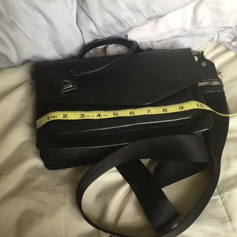 All black botkier crossbody bag